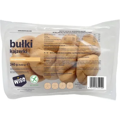 Wiso Bu�ki kajzerki 4 x 60 g