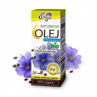 Etja-olejki Naturalny Olej Lniany bio 50 ml