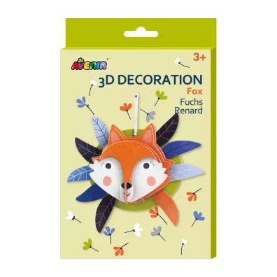 Dekoracje 3D - lis Russell