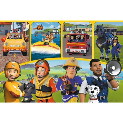 Puzzle maxi 24 el. Stra�ak Sam i przyjaciele Trefl