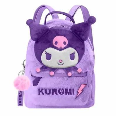 KIDS EUROSWAN Plecak pluszowy Hello Kitty Kuromi KU00028 32cm