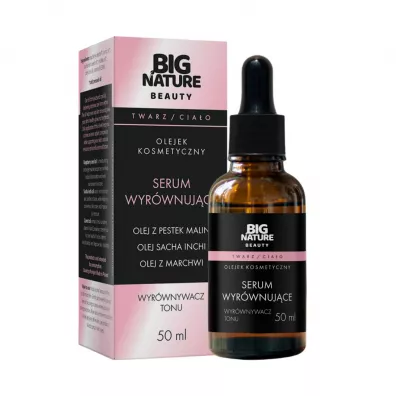 Big Nature Serum Wyr�wnuj�ce wyr�wnywacz tonu (olej z pestek malin, sacha inchi, marchwi) 50 ml