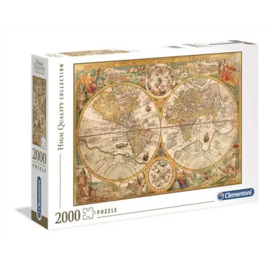 Puzzle 2000 el. Ancient Map Clementoni