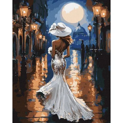 Ideyka Malowanie po numerach - Wiecz�r stylu 40x50cm