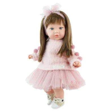 Lalka hiszpa�ska Alina Pink Angora 45cm Marina Pau