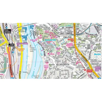 comfort!map Plan miasta Praga 1:20 000