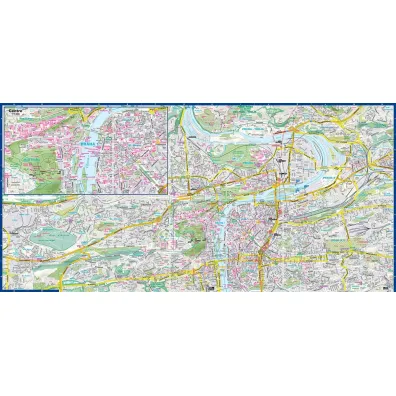 comfort!map Plan miasta Praga 1:20 000
