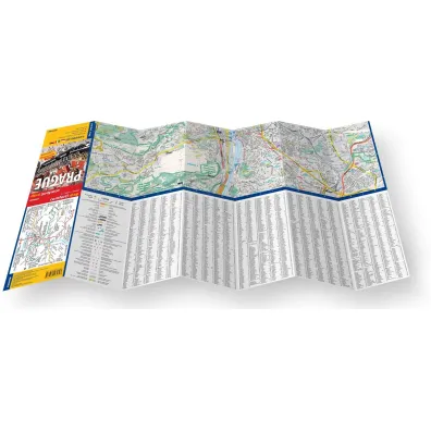 comfort!map Plan miasta Praga 1:20 000