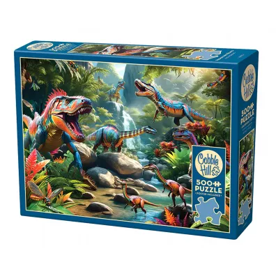 Puzzle 500 el. Prehistoryczne bestie Cobble Hill