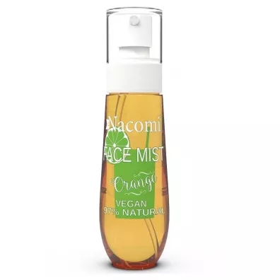 Nacomi Face Mist Vegan Natural Orange mgie�ka do cia�a i twarzy o zapachu Pomara�czy 80 ml