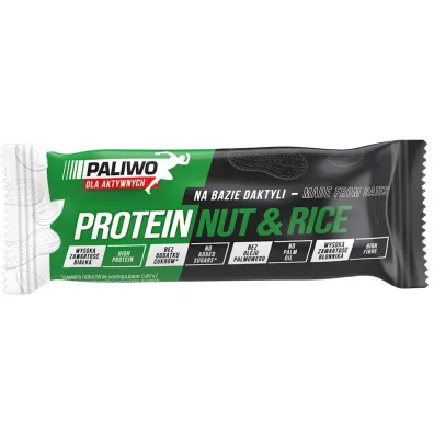 NaturaVena Baton proteinowy orzechowy z bia�kiem ry�owym 50 g
