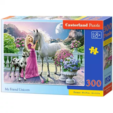 Puzzle 300 el. M�j przyjaciel Unicor Castorland