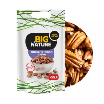 Big Nature Orzechy Pecan po��wki 700 g