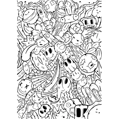 Rawmark Ptno Doodle 28 x 40 cm