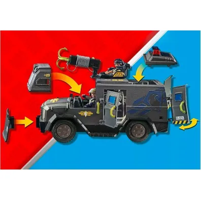 Playmobil City Action Pojazd terenowy jednostki specjalnej 71144