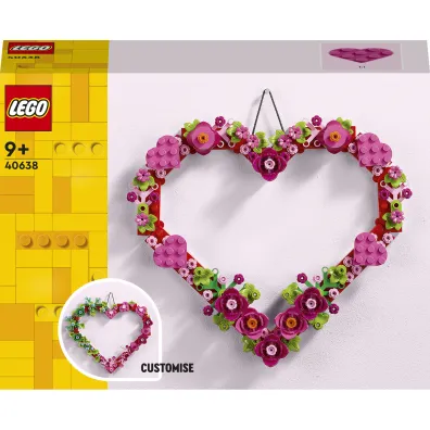 LEGO Iconic Ozdoba w kszta�cie serca 40638