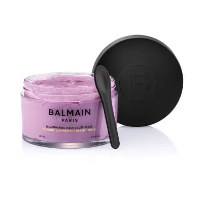 Balmain Illuminating Mask Silver Pearl roz�wietlaj�ca maska do w�os�w Srebrna Per�a 200 ml