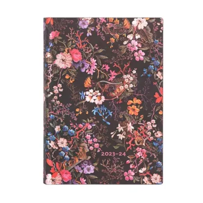 Paperblanks Kalendarz tygodniowy Flexi midi 23/24 Floralia