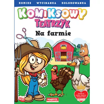 Komiksowy teatrzyk. Na farmie - Adam  Gdula