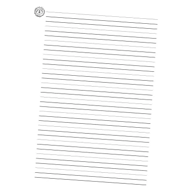 Zeszyt A5 z w�sz� liniatur�
