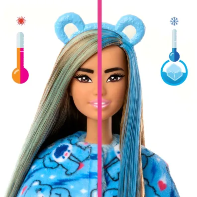 Barbie Cutie Reveal. Troskliwie misie Gderek JCN96 Mattel