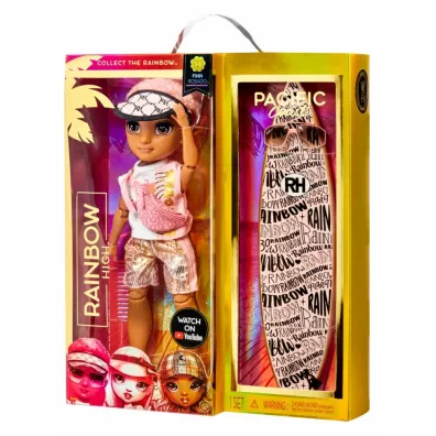 MGA Lalka Rainbow High Pacific Coast Fashion Doll ch�opiec Finn Rosado Mga Entertainment