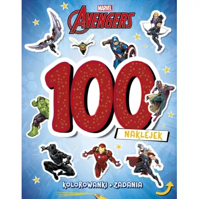 100 naklejek. Marvel Avengers