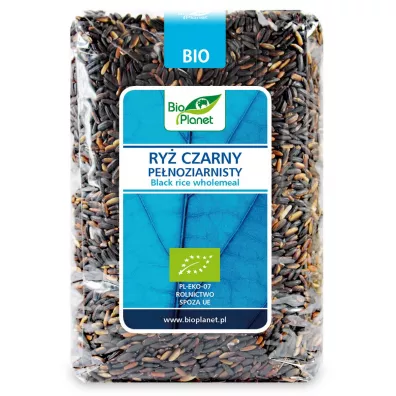 Bio Planet Ry czarny penoziarnisty 1 kg Bio