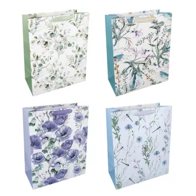 incood. Torba prezentowa Kwiaty ki 26 x 32 cm