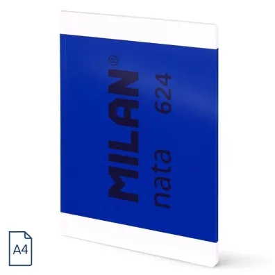 Milan Zeszyt klejony A4 1918 niebieski czysty 48 kartek