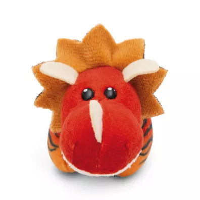 NICI 49463 Maskotka dinozaur Cerastupsy czerwony w wulkanicznym jajku 12cm GREEN