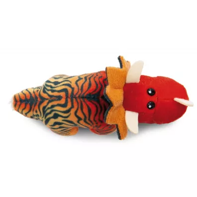 NICI 49463 Maskotka dinozaur Cerastupsy czerwony w wulkanicznym jajku 12cm GREEN
