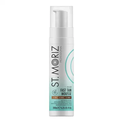 St.Moriz Professional 1 Hour Fast Tanning Mousse b�yskawiczny samoopalacz w piance do cia�a i twarzy 200 ml