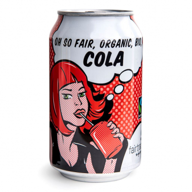 Oxfam Fair Trade Napj gazowany o smaku cola fair trade 330 ml Bio