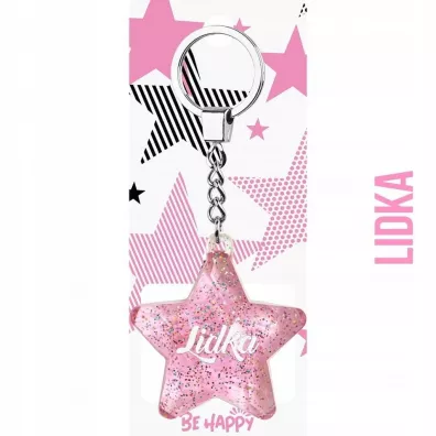 Be-Happy Gifts Brelok Gwiazdka Lidka