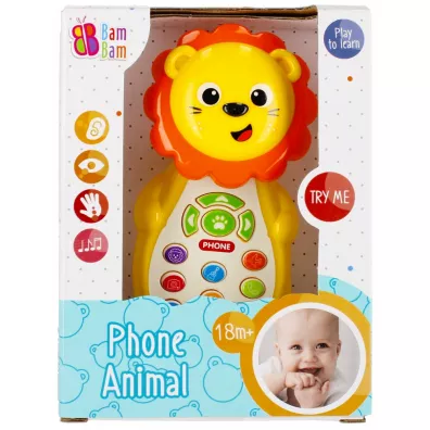 Muzyczny telefonik Lew BAM BAM 502449