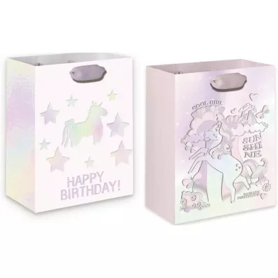 W&k Torebka prezentowa M Birthday mix