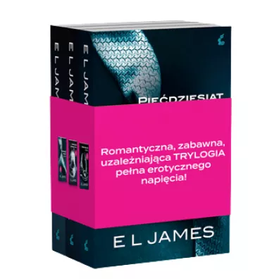 Pakiet. Pi��dziesi�t twarzy Greya / Ciemniejsza strona Greya / Nowe oblicze Greya - E. L. James, Katarzyna  Petecka-Jurek