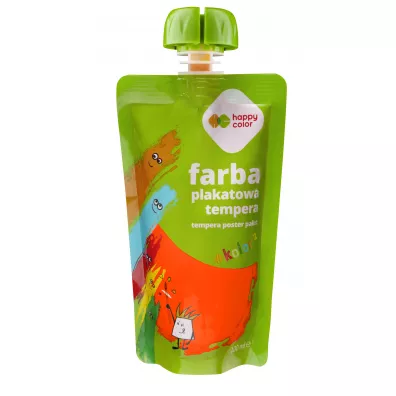 Happy Color Farba plakatowa tempera neon pomara�czowy 100 ml
