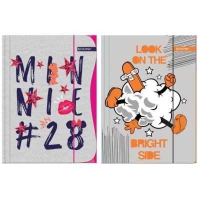Beniamin Teczka A4 z gumk Minnie&Mickey