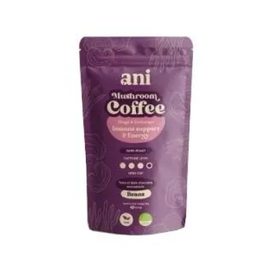 Ani Kawa ziarnista arabica z chaga i cordyceps Suplement diety 350 g Bio