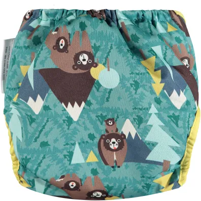 Close Pop-in pieluszka wielorazowa Aio z napami, Bear