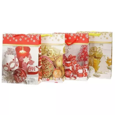 Adar Torebka prezentowa z motywem �wi�tecznym MIX