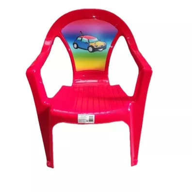 Krzese�ko plastikowe czerwone 3Toysm