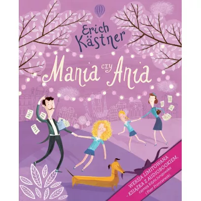 Mania czy Ania (wersja limitowana - ksi��ka z audiobookiem) - Kastner Erich