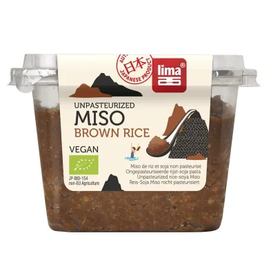 Lima Pasta miso brown rice z soi i ry�u br�zowego 300 g Bio