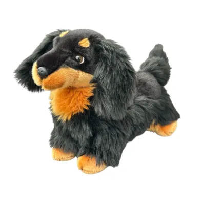 Pies jamnik stoj�cy 30cm Dubi