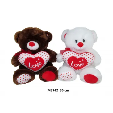 Mi� z sercem 30cm MIX Sun-Day