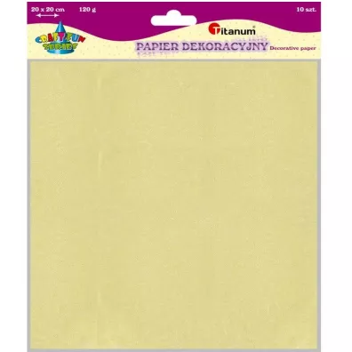 Titanum Papier dekoracyjny t�oczony Centipede 10 szt.