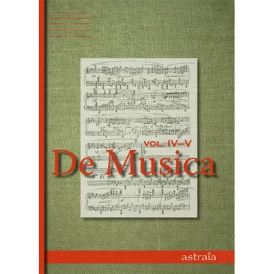 De Musica. Vol. IV-V